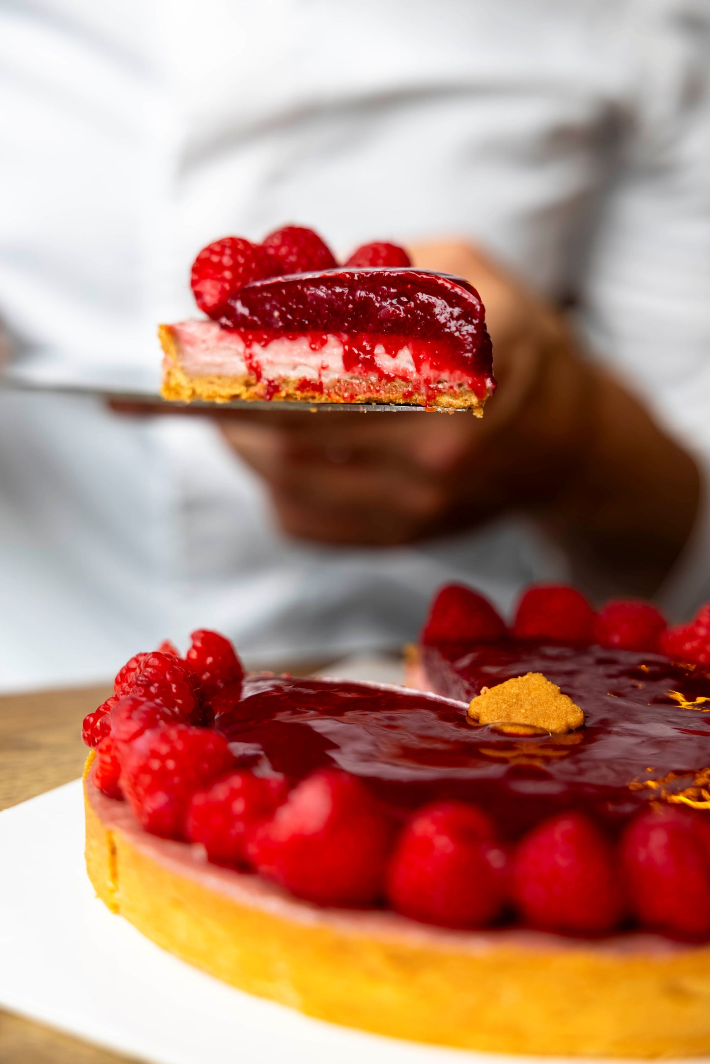 La Tarte Cheesecake Framboise