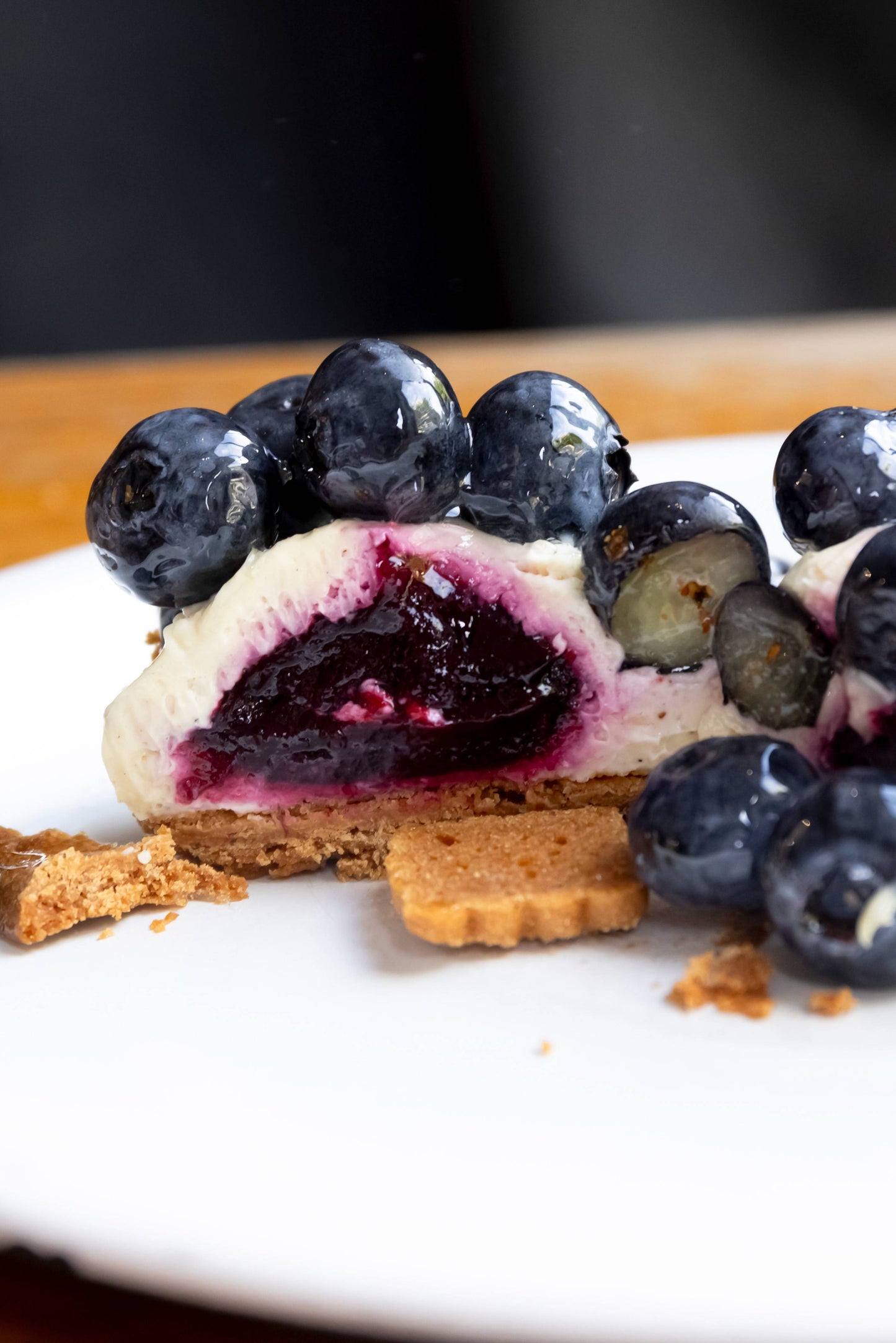 La tarte myrtille