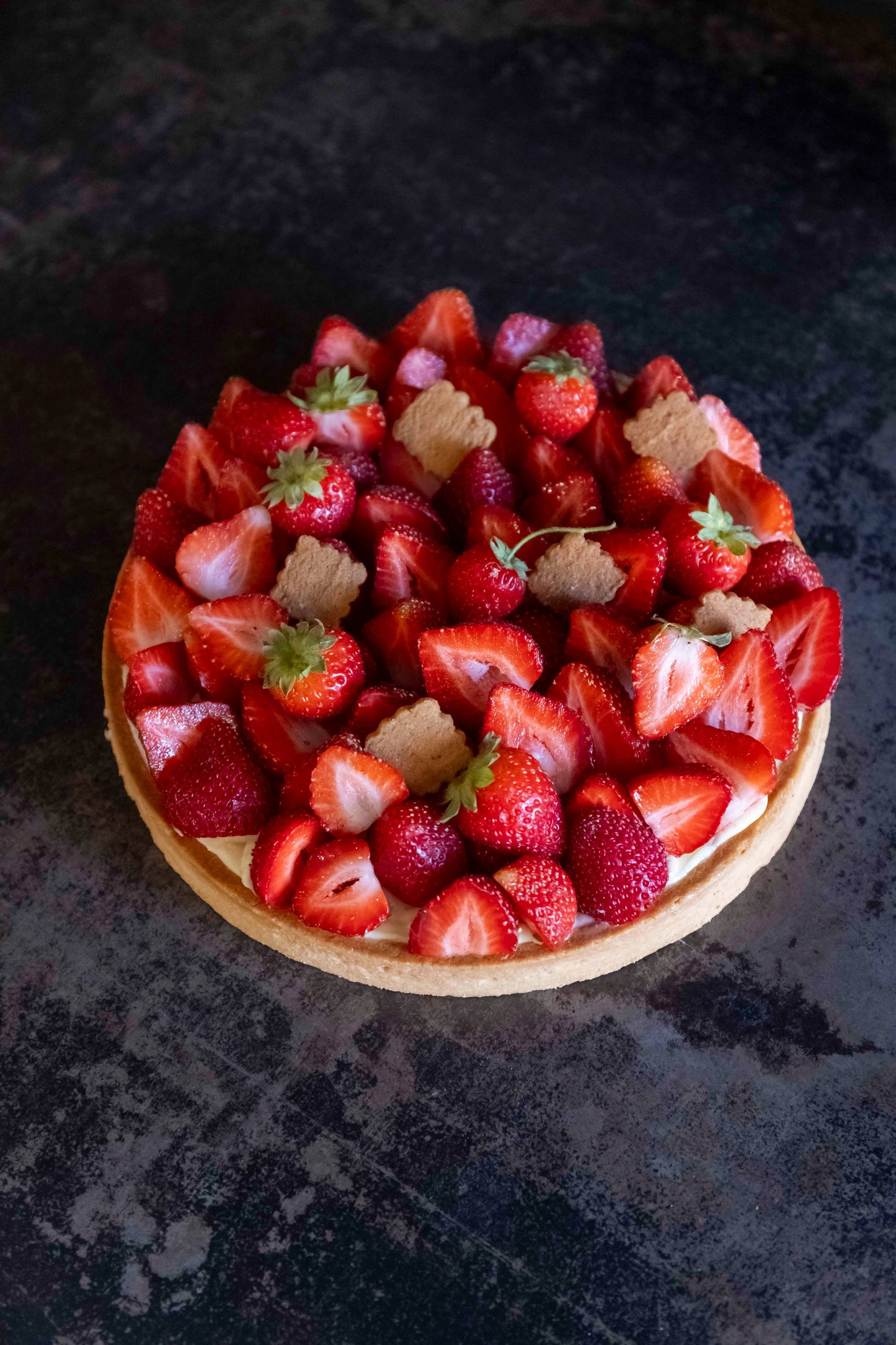 La tarte aux fraises