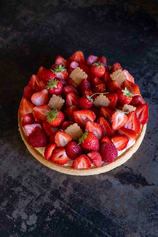 La tarte aux fraises